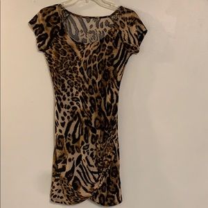 Leopard dress small